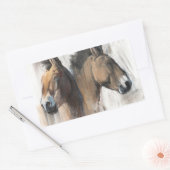 Sticker Rectangulaire Head study (Enveloppe)