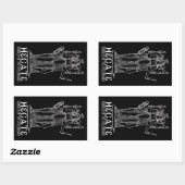 Sticker Rectangulaire Hécate (Feuille)