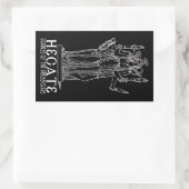 Sticker Rectangulaire Hécate (Sac)
