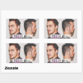 Sticker Rectangulaire Heffron Drive (Feuille)