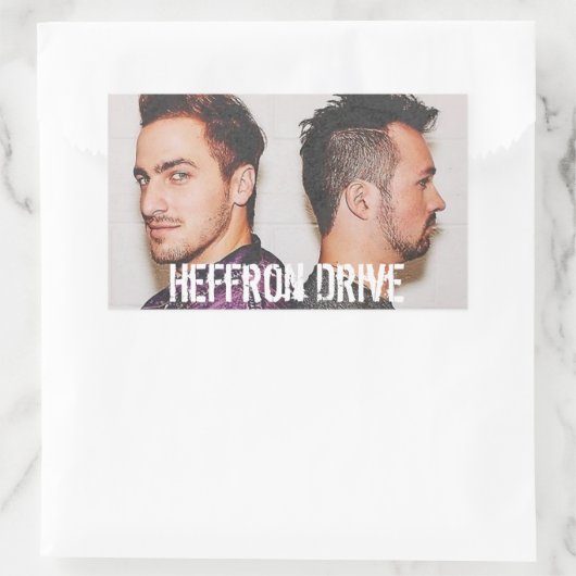 Sticker Rectangulaire Heffron Drive (Sac)