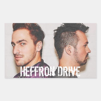 Sticker Rectangulaire Heffron Drive