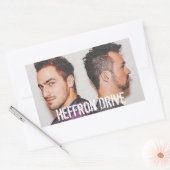 Sticker Rectangulaire Heffron Drive (Enveloppe)