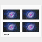 Sticker Rectangulaire Helix Nebula NASA Purple (Feuille)