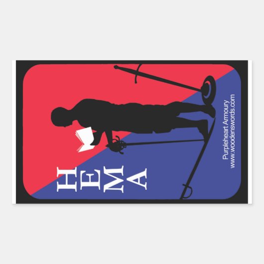 STICKER RECTANGULAIRE HÉMAS (Devant)