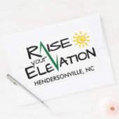 Sticker Rectangulaire Hendersonvile Levez Votre Élevage Rectangle Stkr (Enveloppe)