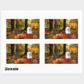 Sticker Rectangulaire Hermes le Maltais (Feuille)