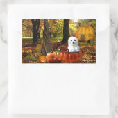 Sticker Rectangulaire Hermes le Maltais (Sac)