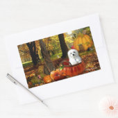 Sticker Rectangulaire Hermes le Maltais (Enveloppe)