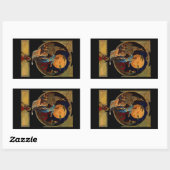 Sticker Rectangulaire Héros de la science-fiction (Feuille)