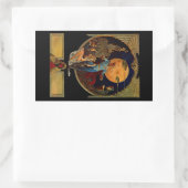 Sticker Rectangulaire Héros de la science-fiction (Sac)