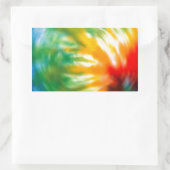 Sticker Rectangulaire Heure de fermeture de cravate (Sac)