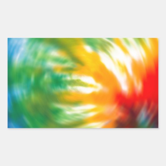 Sticker Rectangulaire Heure de fermeture de cravate (Devant)