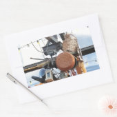 Sticker Rectangulaire Heure d'hiver (Enveloppe)