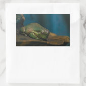 Sticker Rectangulaire Heure du saut (Sac)