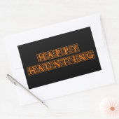 Sticker Rectangulaire Heureux (Enveloppe)