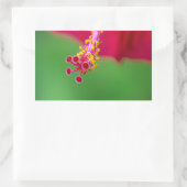 Sticker Rectangulaire hibiscus (Sac)