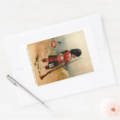 Sticker Rectangulaire Highlanders du Queens Cameroun (Enveloppe)