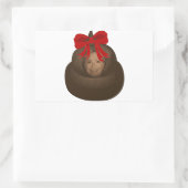 Sticker Rectangulaire Hillary Poop (Sac)