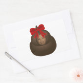 Sticker Rectangulaire Hillary Poop (Enveloppe)
