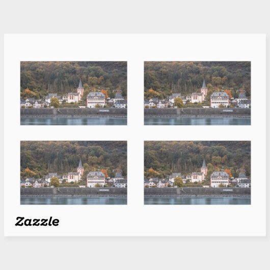 Sticker Rectangulaire Hirzenach (Feuille)