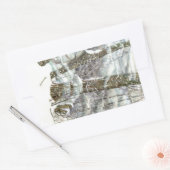 Sticker Rectangulaire Hiver (Enveloppe)