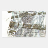 Sticker Rectangulaire Hiver (Devant)