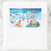 Sticker Rectangulaire hockey (Sac)