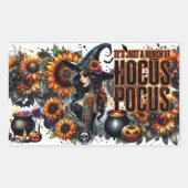 Sticker Rectangulaire “Hocus Pocus Magic Vibes” (Devant)