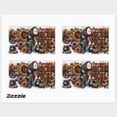 Sticker Rectangulaire “Hocus Pocus Vibes Magiques” (Feuille)