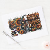 Sticker Rectangulaire “Hocus Pocus Vibes Magiques” (Enveloppe)