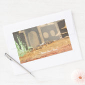 Sticker Rectangulaire Home Sweet Home Art Imprimer (Enveloppe)