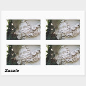 Sticker Rectangulaire Homme vert (Feuille)