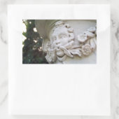 Sticker Rectangulaire Homme vert (Sac)