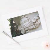 Sticker Rectangulaire Homme vert (Enveloppe)