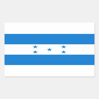 STICKER RECTANGULAIRE HONDURAS