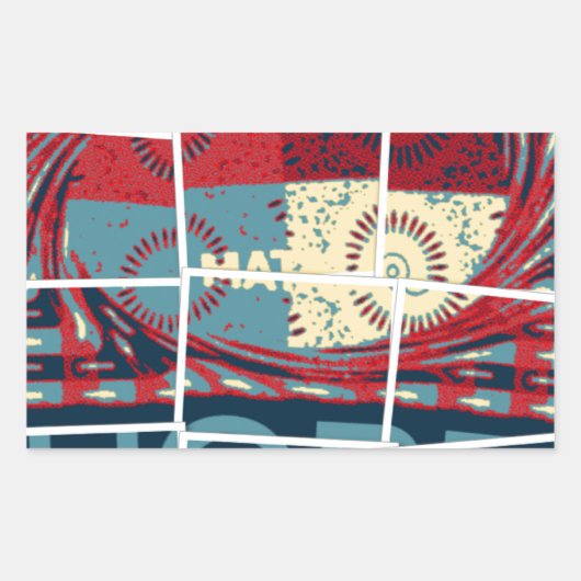 Sticker Rectangulaire Hope Be The Miracle Beautively Inspirational (Devant)