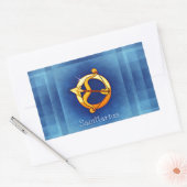 Sticker Rectangulaire horoscope sagittaire (Enveloppe)