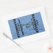 Sticker rectangulaire hors-la-loi (Enveloppe)