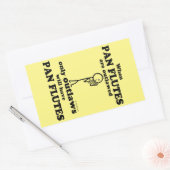 Sticker rectangulaire hors-la-loi des flux (Enveloppe)