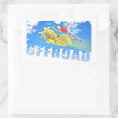 Sticker Rectangulaire Hors route - 02 (Sac)