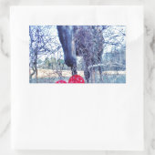 Sticker Rectangulaire Horse et heart (Sac)