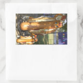 Sticker Rectangulaire Hot Dog Man & Junior Statue (Sac)