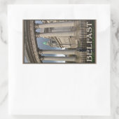 Sticker Rectangulaire Hôtel de ville de Belfast (Sac)