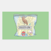 Sticker Rectangulaire HOWLETS WING Macbeth sorcières sort. (Devant)