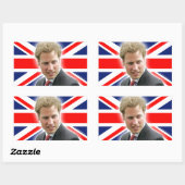 Sticker Rectangulaire HRH Duke de Cambridge - Stunning ! (Feuille)