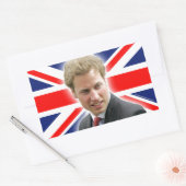 Sticker Rectangulaire HRH Duke de Cambridge - Stunning ! (Enveloppe)
