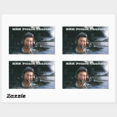 Sticker Rectangulaire HRH Prince Charles (Feuille)