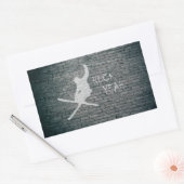 Sticker Rectangulaire Huck Ouais (Ski) (Enveloppe)