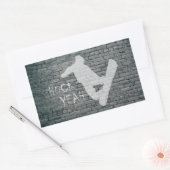 Sticker Rectangulaire Huck Yeah (Enveloppe)